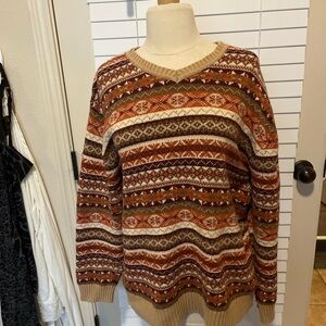 St. John's Bay Multicolor Knit Sweater